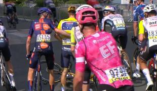 Britanec premagal sprinterske ase, Evenepoel tik pred ciljem na tleh