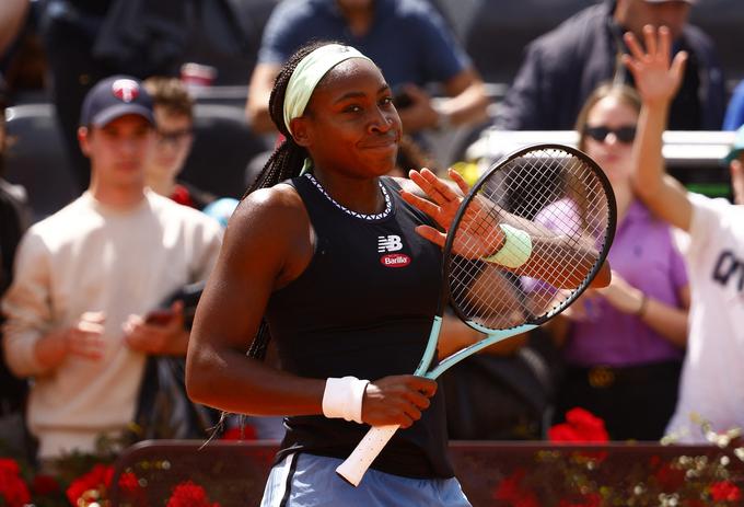 Kako visoko lahko poseže Coco Gauff? | Foto: Reuters