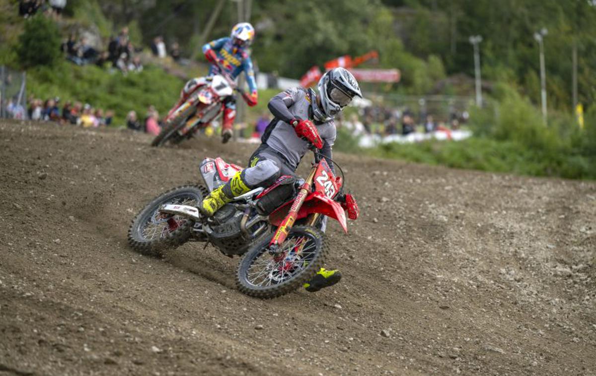 Tim Gajser Švedska Honda | Tim Gajser je 15. kvalifikacijsko vožnjo odpeljal najbolje. Dobil jo je še sedmič letos. | Foto Honda Racing/ShotbyBavo