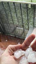 Toča klestila ponekod po Sloveniji