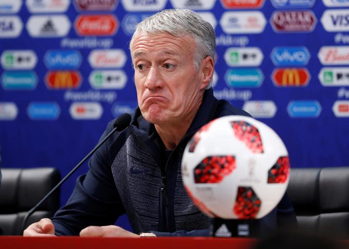 Didier Deschamps je bil s Francijo že prvak kot igralec. Zdaj želi podvig iz leta 1998 ponoviti kot selektor. | Foto: Reuters