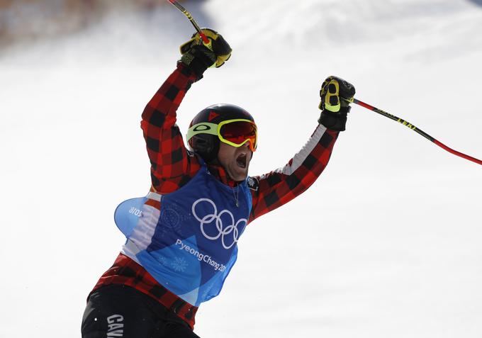 Naslov olimpijskega prvaka je osvojil Kanadčan Brady Leman. | Foto: Reuters
