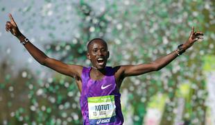 Kenijska prevlada na pariškem maratonu