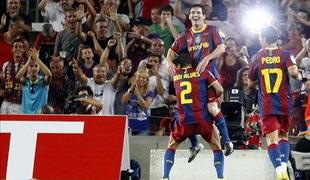 Barceloni superpokal po "hattricku" Messija
