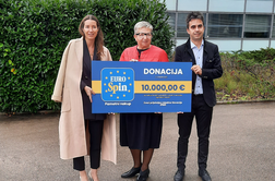 Eurospin Zvezi prijateljev mladine Slovenije doniral deset tisoč evrov za nakup šolskih potrebščin otrokom iz socialno ogroženih družin
