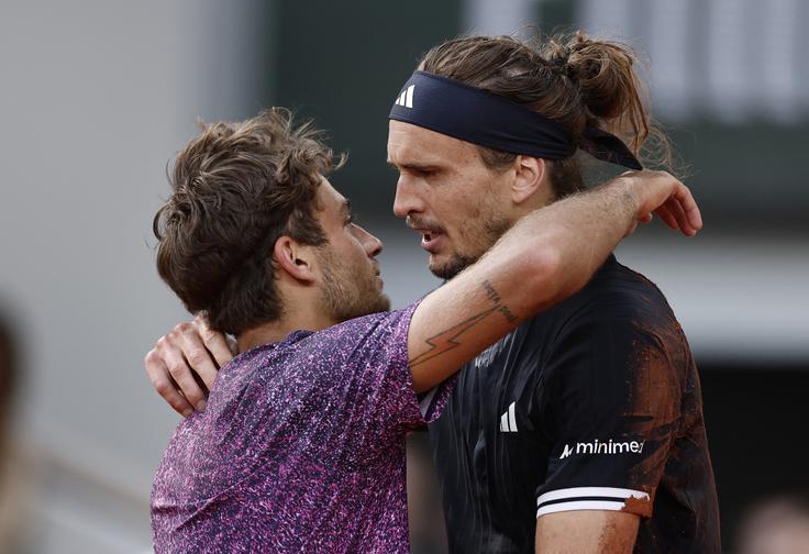 Flavio Cobolli, Alexander Zverev | Foto: Reuters
