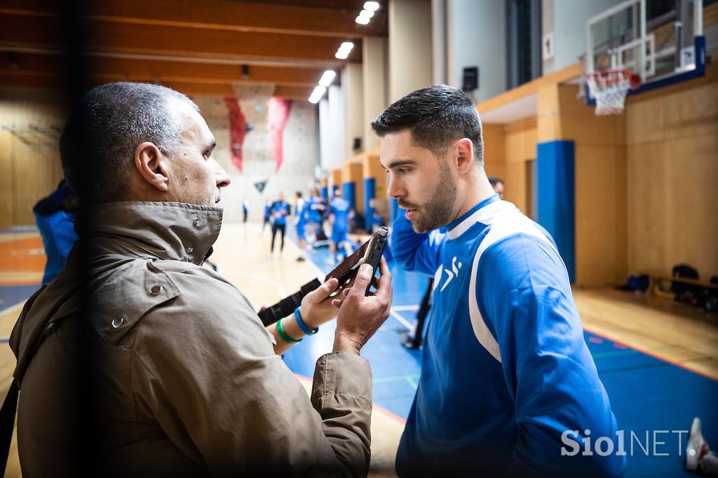 slovenska rokometna reprezentanca trening