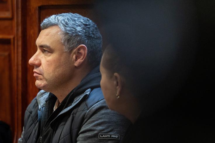 Volodimir Žuravljov na sodišču v Varšavi 17. oktobra 2025 | Foto: Profimedia