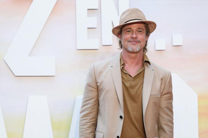 Brad Pitt | Brad priznava, da rad ves čas nekaj grizlja. | Foto Getty Images