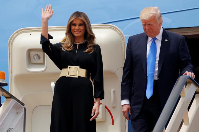 Nataša Briški si želi, da bi bila Melania Trump več kot le modni obešalnik. | Foto: Reuters
