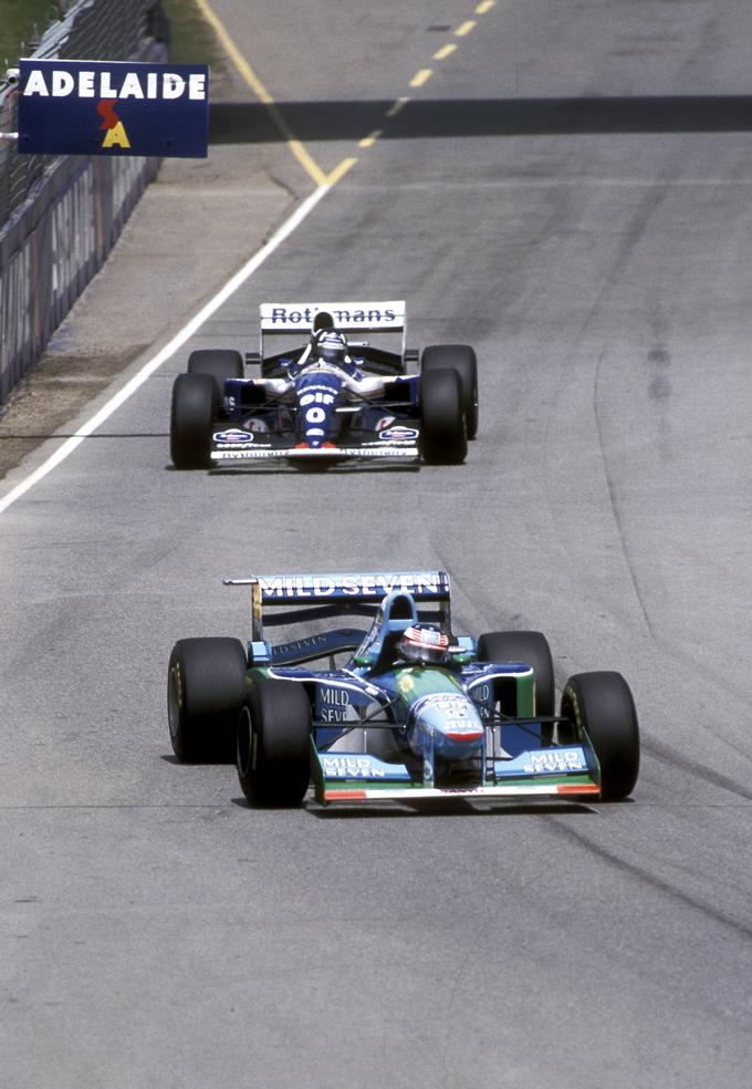 Schumacher in Hill leta 1994 | Foto: AP / Guliverimage