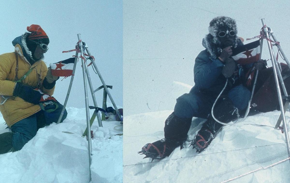 Everest 1979 | Nejc Zaplotnik in Andrej Štremfelj sta na današnji dan pred 40 leti kot prva Slovenca dosegla vrh Everesta. Plezala sta po takrat še nepreplezanem zahodnem grebenu. Jugoslovanska smer velja za najtežjo smer na Everest, po njej so vrh leta 1984 dosegli samo še bolgarski alpinisti. Njihov vodja se je pri sestopu smrtno ponesrečil. | Foto arhiv Andreja Štremflja
