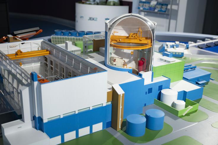 Maketa Nuklearna elektrarna Krško, NEK Maketa Nuklearna elektrarna Krško, NEK | Foto: Bojan Puhek