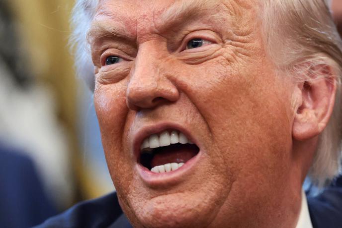 Trump pri carinah na muho vzel Francijo. Vzrok: nenaklonjenost sodelovanju v Odboru za mir.