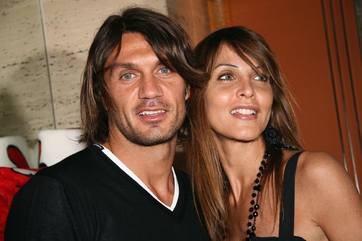 Paolo Maldini V družbi žene Adriane Fossa | Foto: Getty Images