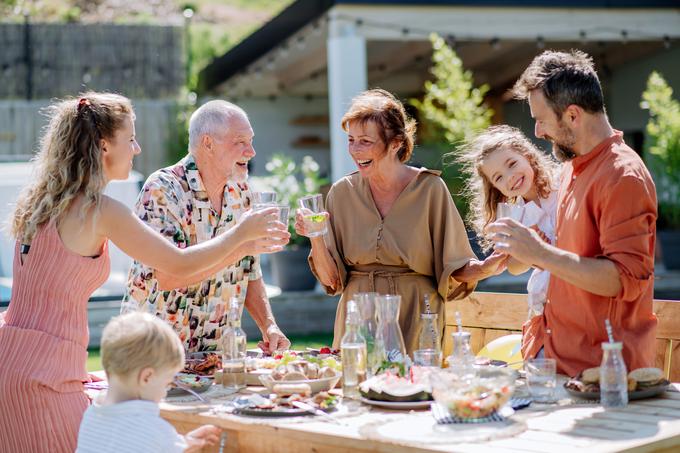 Naj bo vaše družinsko druženje brezskrbno.
 | Foto: Shutterstock