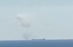 Ruski dron zadel ladjo na poti v Italijo? Dve osebi umrli, več ranjenih.