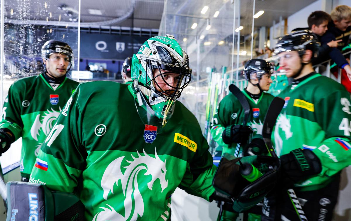 HK Olimpija, Lukaš Horak | Olimpija zvečer gostuje pri vodilnem Pustertalu, za katerim zaostaja eno točko. | Foto Aleš Fevžer