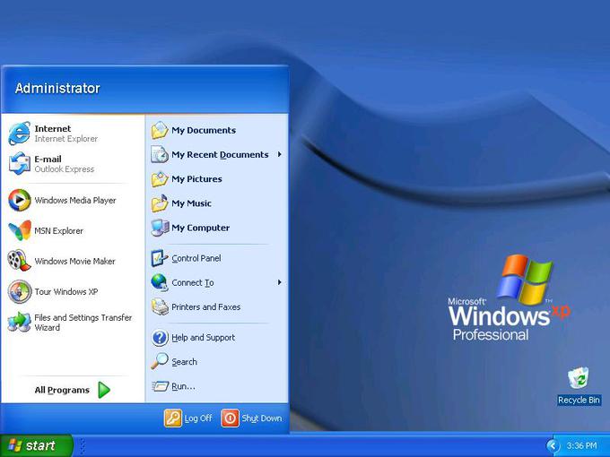 Ta je bil razdeljen v dva stolpca, uporabniki pa so dobili možnost, da so bližnjice do svojih najljubših programov preselili v enega od njiju. Šlo je za prvo veliko spremembo ene od poglavitnih lastnosti Windowsov po letu 1995, ko se je meni Start pojavil v operacijskem sistemu Windows 95.  | Foto: 
