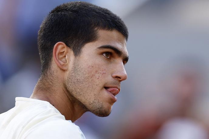 Carlos Alcaraz | Carlos Alcaraz je na OP Francije izgubil četrtfinalni dvoboj proti Alexandru Zverevu. | Foto Reuters