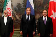 Mohammad Javad Zarif, Sergei Lavrov, Mevlut Cavusoglu