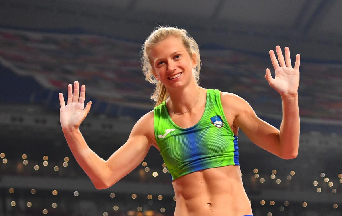 Tina Šutej | Za Tino Šutej je že kar 16 nastopov na največjih članskih atletskih tekmovanjih. | Foto Reuters