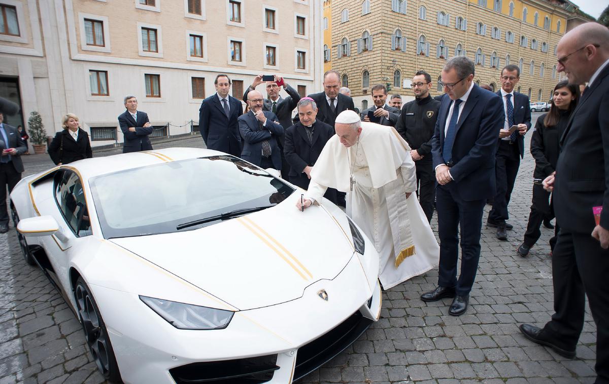 Lamborghini huracan papež | Foto Lamborghini