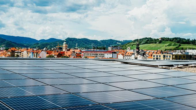 Fotovoltaika Europarka Maribor | Foto: Bojan Mihalič