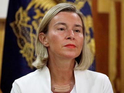 Mogherini po zaslišanju izpustili iz pridržanja