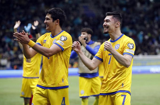 Kazahstan je letos v gosteh premagal že Finsko, Severno Irsko in San Marino. | Foto: Reuters