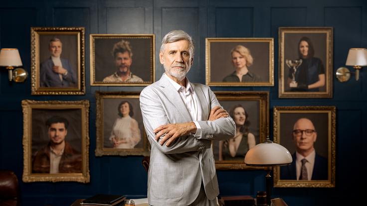 Peter Veber, glava družine v seriji Nemirna kri | Foto: Pop TV