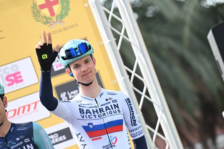 Jakob Omrzel (Bahrain-Victorious) bo morda letos nastopil na dirki Po Sloveniji. | Foto: Profimedia