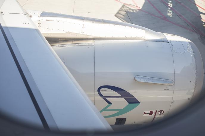 Adria Airways | Partner, ki se zanima za nakup slovenskega prevoznika, naj bi bila ameriška družba Mesa Airlines, katere primarna dejavnost je izposoja letal in letalskih posadk uveljavljenim ameriškim družbam. | Foto Klemen Korenjak