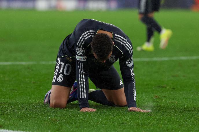 Real Madrid : Benfica, liga prvakov (Kylian Mbappe) | Real Madrid je ostal brez mesta med najboljšo osmerico. | Foto Guliverimage