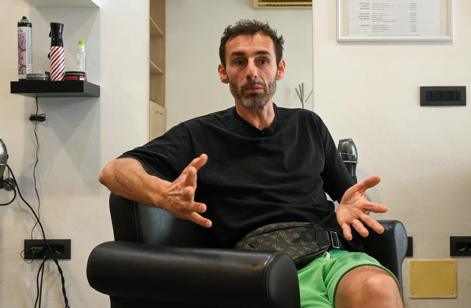 Nogometaš, ki je izbral frizerstvo: Na ta način sem se lahko izrazil