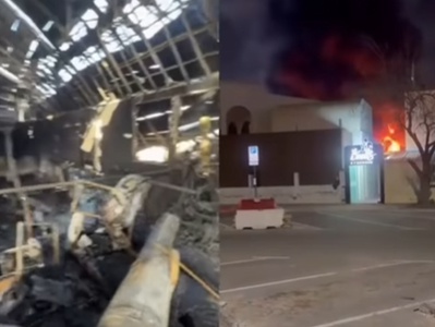 Dubaj v šoku: vse je zgorelo do tal #video