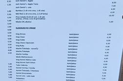 V hrvaških kavarnah kmalu nenavadni ceniki