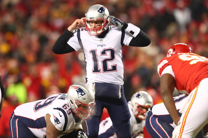 Tom Brady bo postal najstarejši podajalec v finalih lige. | Foto: Reuters
