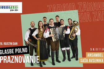 Europark praznuje 26 let: ne en, ne dva, ampak kar trije dnevi zabave