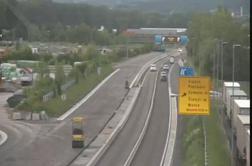 Vipavska hitra cesta od Vipave proti Razdrtemu zaprta