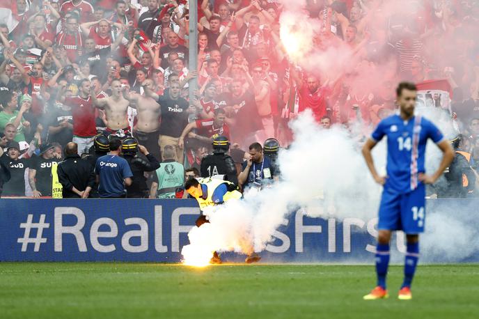 Madžarska navijači Euro | Foto Reuters