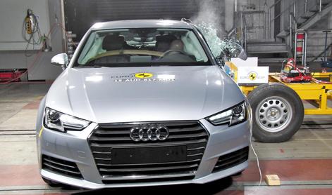 Euro NCAP: Visoke varnostne ocene za audi A4 in dve kompaktni hondi