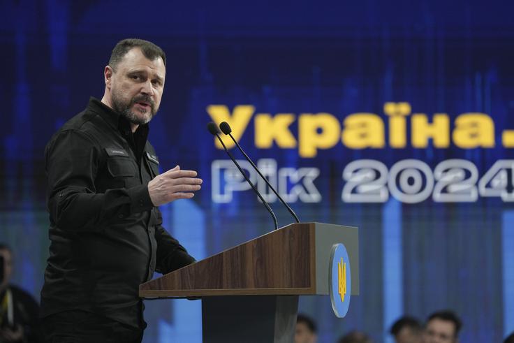 Zelenski je za novega obrambnega ministra predlagal Ihorja Klimenka, ki je bil do zdaj notranji minister. A poslanci v ukrajinski radi so njegovo potrjevanje danes umaknili z dnevnega reda. | Foto: Guliverimage