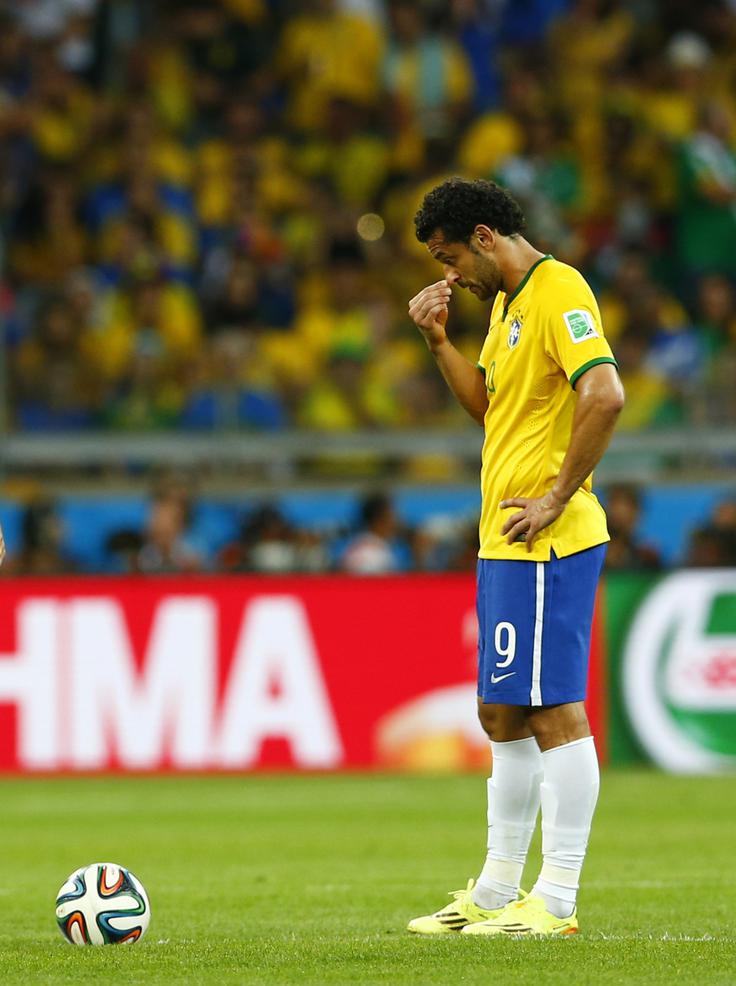 Fred Fred je s tekmo proti Nemčiji zaključil reprezentančno pot. | Foto: Reuters