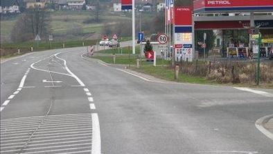 Neustrezna postavitev znaka