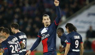 PSG z Ibrahimovićem navdušil, Monaco in Lyon opravila svoj del naloge