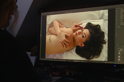 Preverite, kako nastajajo drzne "boudoir" fotografije #video