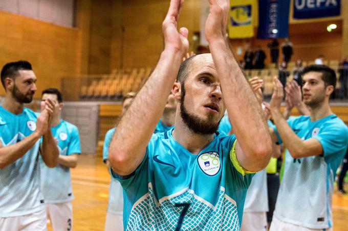 Slovenska reprezentanca v futsalu se bo v kvalifikacijah za EP 2022 pomerila tudi proti Špancem. | Foto: Matic Ritonja/Sportida