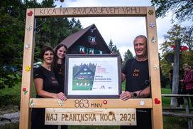 Koča na Žavcarjevem vrhu - Naj planinska koča 2024