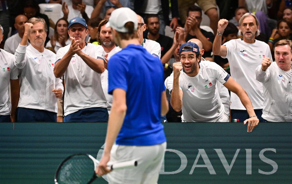 Italija Davisov pokal Matteo Berrettini | Italija je ugnala Argentino. | Foto Guliverimage